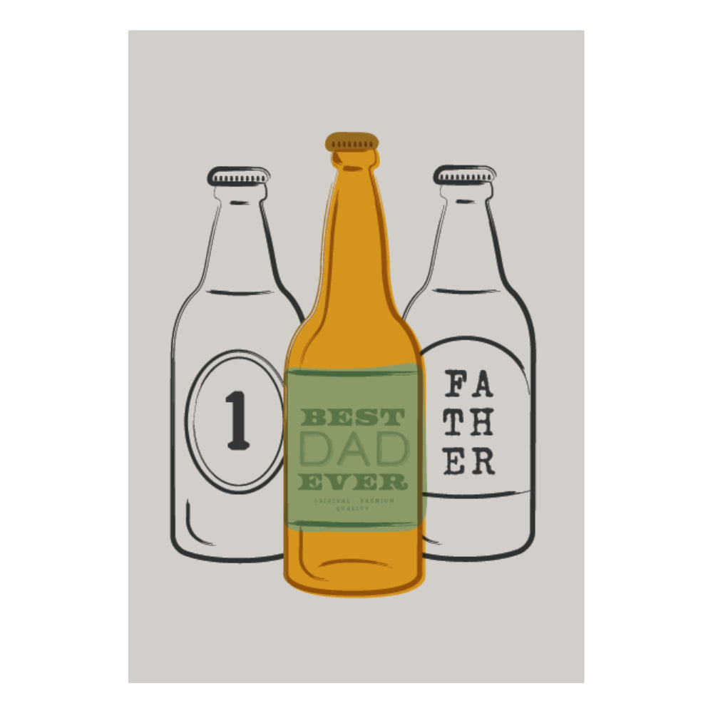 Greeting Card - FOR HIM - Best Dad Ever